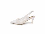 ⁦Lace Slingback High Heels⁩ - الصورة ⁦3⁩