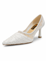ProductLace Pointed-Toe High Heels - Image 3