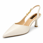 Pointed Toe Slingback Heels