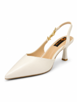 Pointed Toe Slingback Heels