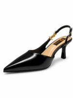 ⁦Pointed Toe Slingback Heels⁩ - الصورة ⁦6⁩