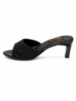 ⁦Sparkle Strap High Heel Mules⁩ - الصورة ⁦2⁩