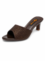 ⁦Sparkle Strap High Heel Mules⁩ - الصورة ⁦5⁩