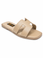Simple Flat Slide Sandals