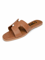 Simple Flat Slide Sandals - Image 9