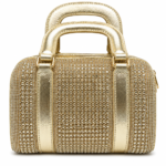 Beaded Top Handle Handbag
