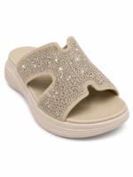 Beaded Platform Sandals - Image 3