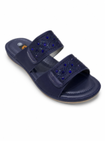 Embellished Double-Strap Comfort Sandals - Image 2